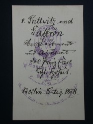 Ernst von Prittwitz und Gaffron
