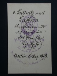 Ernst von Prittwitz und Gaffron